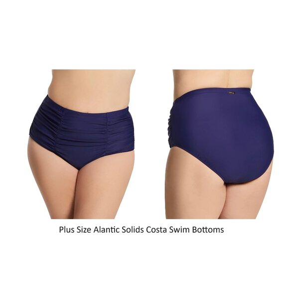 NWT Raisin's Women's Assorted Swim Bottoms Multicolor Sizes 14W-22W $60 12HL262 - Picture 4 of 7